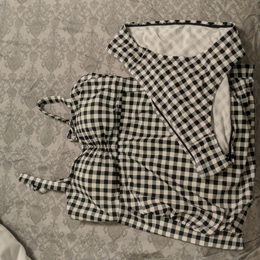 Motherhood Maternity Tankini Swimsuit